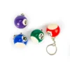 Gould Colorful Billiards Pool Small Ball Keychain Novelties