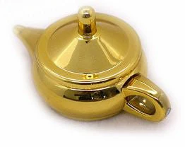 China Money Magic Magic Coin Lamp - Gold Teapot - 10p Version